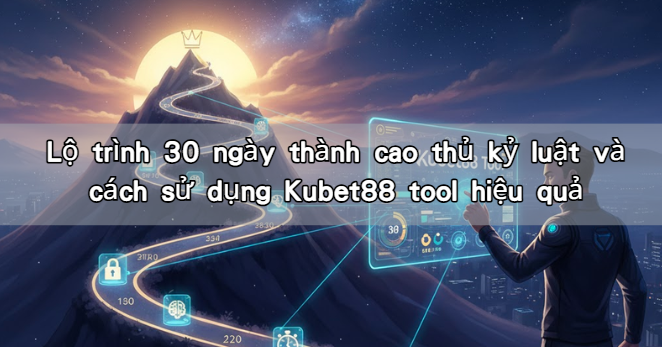 Lộ trình 30 ngày thành cao thủ kỷ luật và cách sử dụng Kubet88 tool hiệu quả